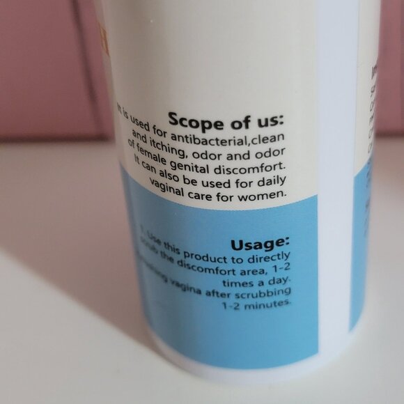YONI FOAM WASH Rose Scent New Sealed - Picture 7 of 8